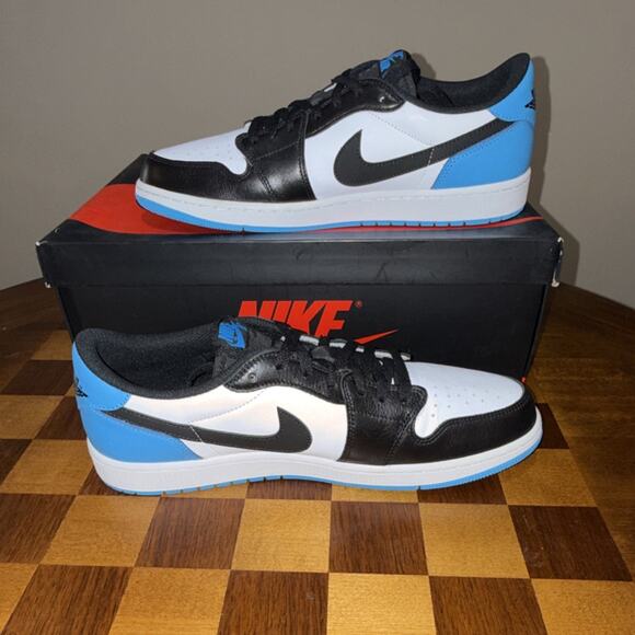 Nike Air Jordan 1 Retro Low OG Powder Blue White Black CZ0790-104 men’s 14 main image 7